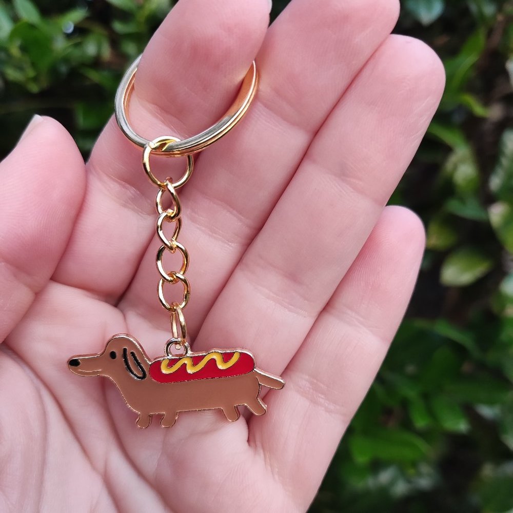 Dachshund Keychain